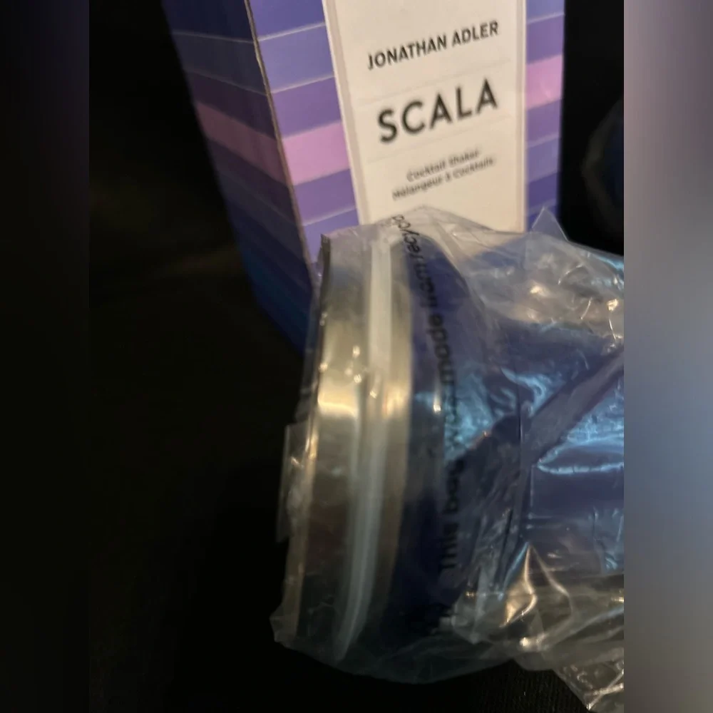 Jonathan Adler Scala Cocktail Shaker Bar Accessories